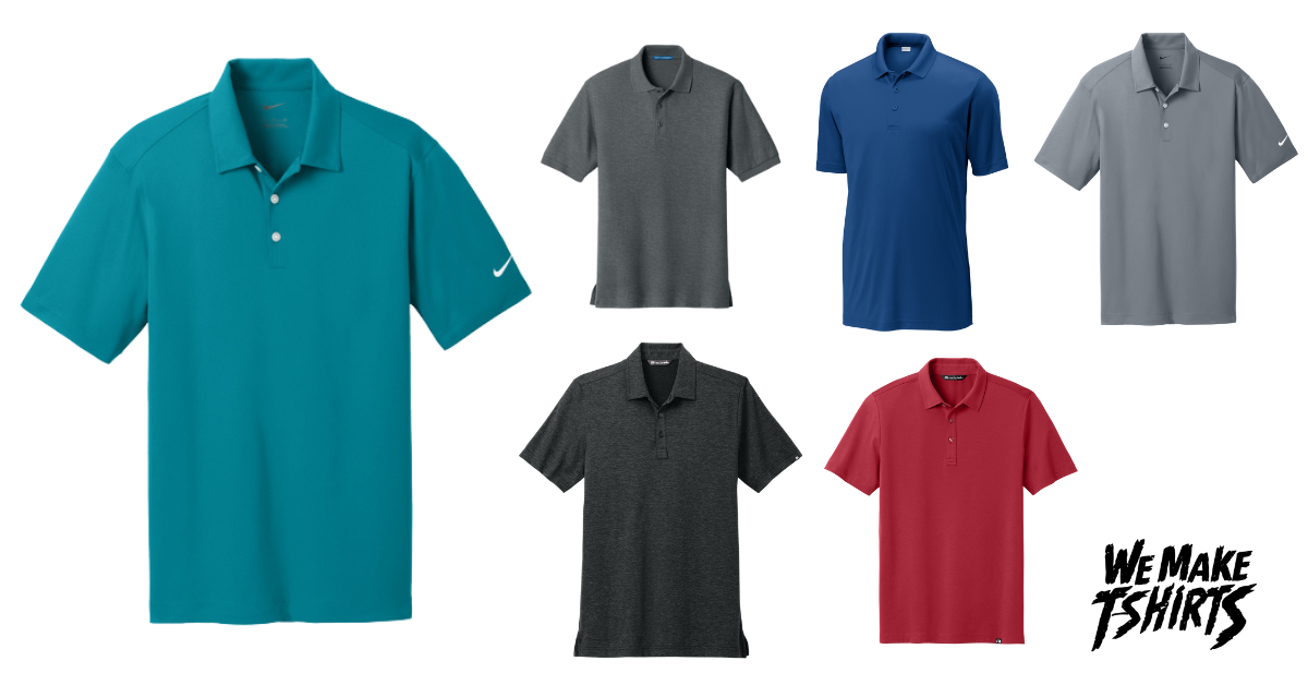 custom embroidered polos - we make t shirts - racine, Milwaukee, Kenosha, wisconsin