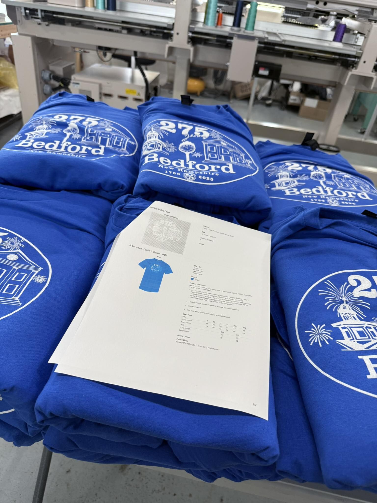 Custom printed t-shirts on press – We Make T-Shirts Racine