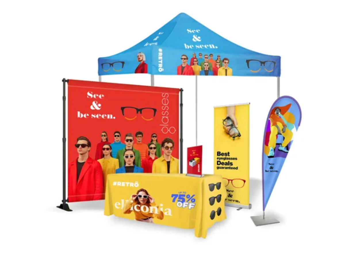 Custom printed banners and tablecloths  in kenosha wisconsin with no minimum