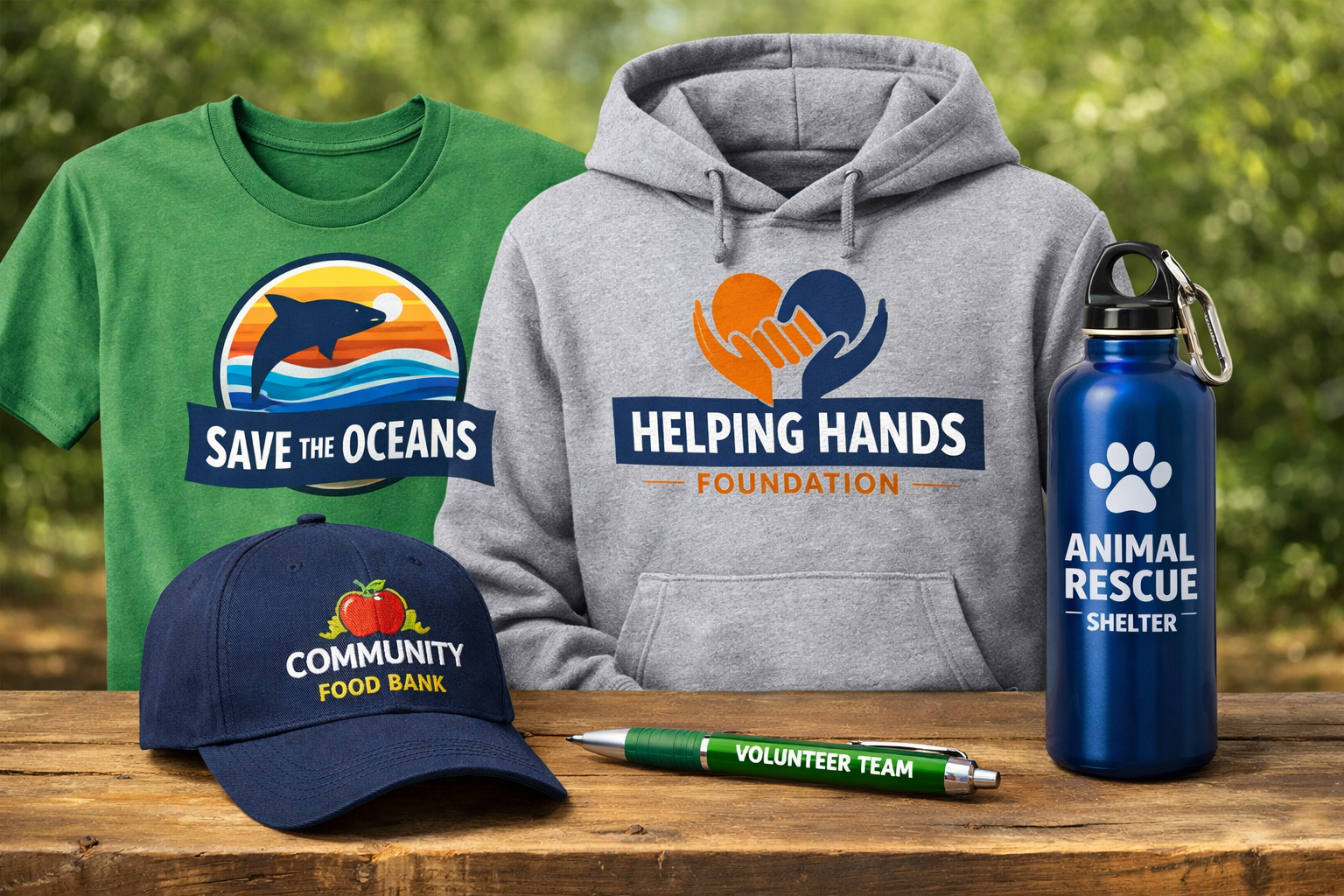 racine, kenosha, milwaukee custom printed apparel and promotional items for local non profit organizations