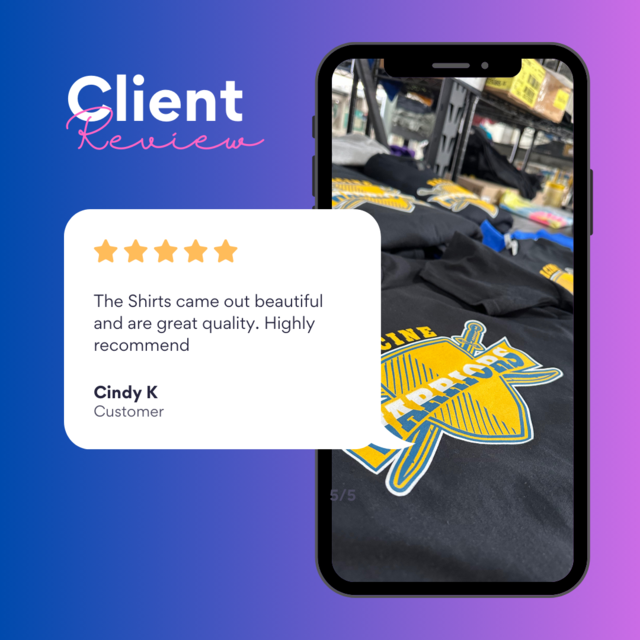 Client Review - We Make T-Shirts - Racine Kenosha Wisconsin