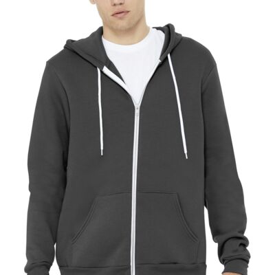 Ultrasoft Unisex Sponge Fleece Full Zip Hoodie Thumbnail