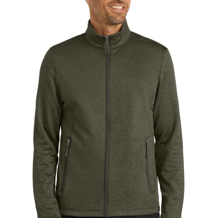 Collective Striated Fleece Jacket Thumbnail