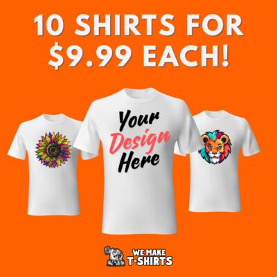 10 for $100 - Standard Cotton™ T-Shirt Thumbnail