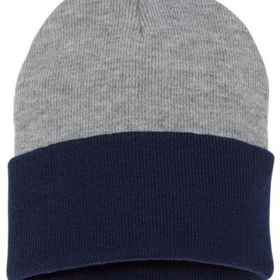 12" Color Blocked Cuffed Beanie Thumbnail