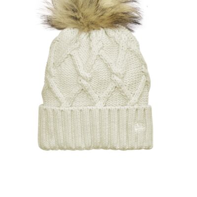 Faux Fur Pom Beanie Thumbnail