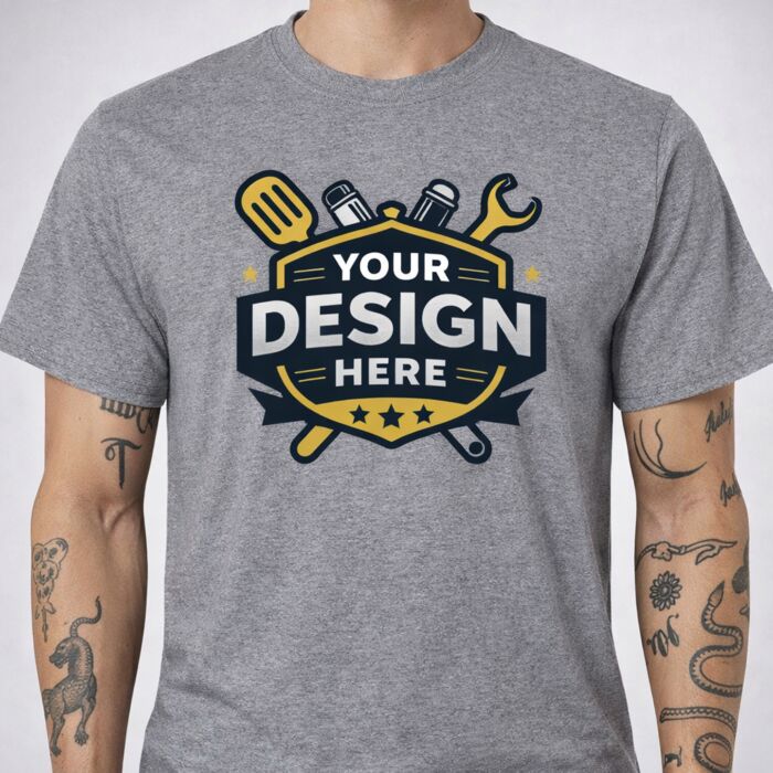 Classic Cotton T-Shirt - Full Color Printing Thumbnail