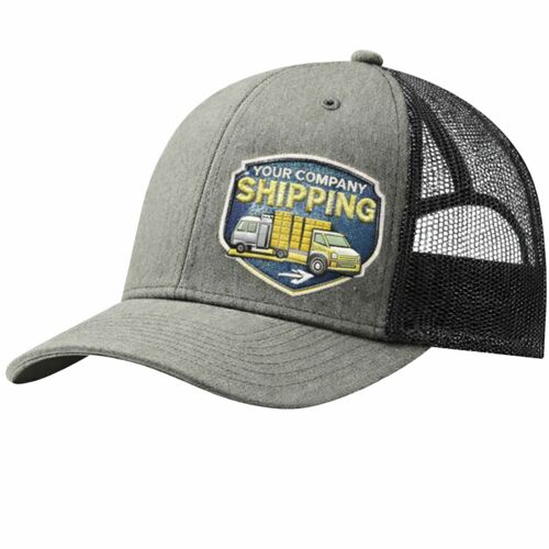 Classic Embroidered Snapback Trucker Hat  Thumbnail