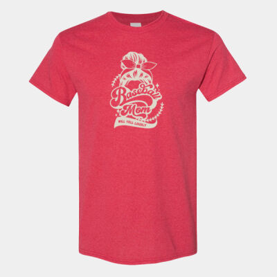 Baseball Mom - Will Yell Loudly  - Standard Cotton™ T-Shirt Thumbnail