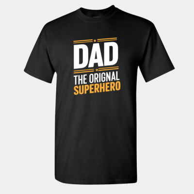 Dad - The Original Superhero - Standard Cotton™ T-Shirt Thumbnail