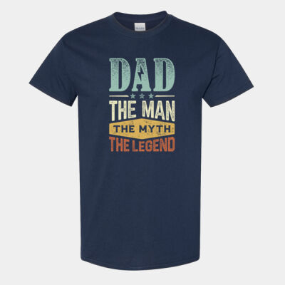 Dad - The Man, The Myth, The Legend - Standard Cotton™ T-Shirt Thumbnail