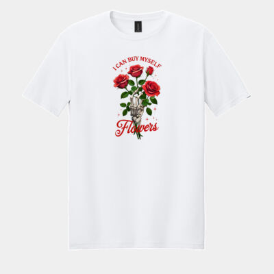 I Can Buy Myself Flowers - Valentines Day T-Shirt - WMT Swag Shop - Racine  Thumbnail