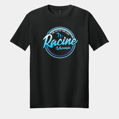 Racine City By The Lake  - Racine Merch Softstyle ® T Shirt Thumbnail