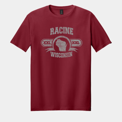 Racine Wisconsin XXL - Racine Merch Softstyle ® T Shirt Thumbnail