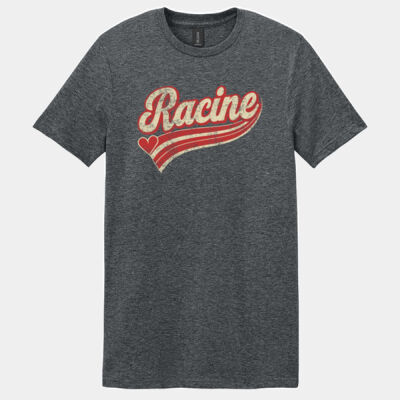 Racine Classic Love - Racine Merch Softstyle ® T Shirt Thumbnail