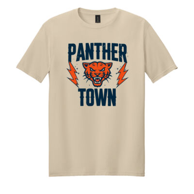 Panther Town - Racine Merch Softstyle ® T Shirt Thumbnail