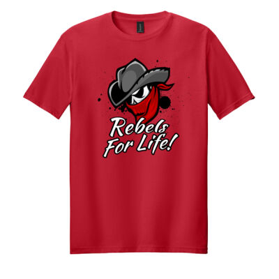 Rebels for Life - Racine Merch Softstyle ® T Shirt Thumbnail