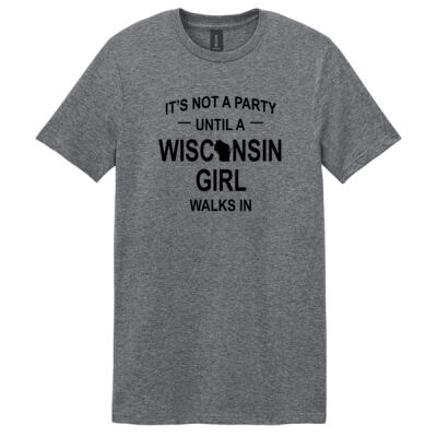 Wisconsin Girl - Racine Merch Softstyle ® T Shirt Thumbnail
