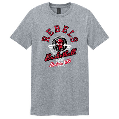 Rebels Basketball - Racine Merch Softstyle ® T Shirt Thumbnail