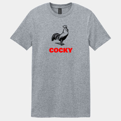 Cocky - Racine Merch Softstyle ® T Shirt Thumbnail