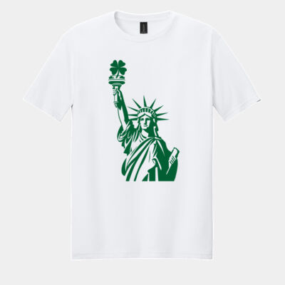 Statue Of Clover - Racine Merch Softstyle ® T Shirt Thumbnail