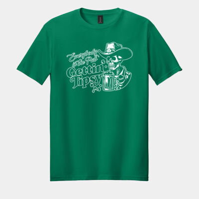Everybody in the Pub Getting Tipsy - Racine Merch Softstyle ® T Shirt Thumbnail