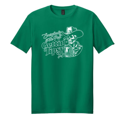 Everybody in the Pub Getting Tipsy - Racine Merch Softstyle ® T Shirt Thumbnail