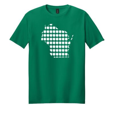 Wisconsin Clovers - Racine Merch Softstyle ® T Shirt  Thumbnail