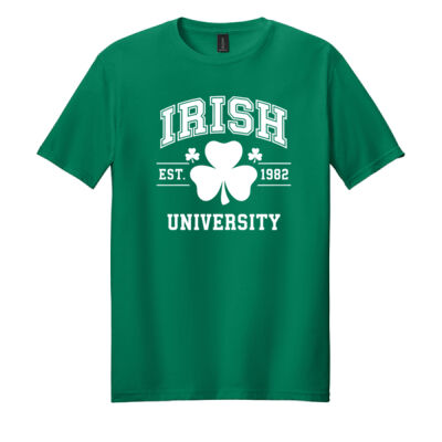 Irish University - Racine Merch Softstyle ® T Shirt Thumbnail