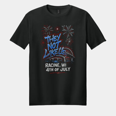 They Not Like Us - Racine - Softstyle ® T Shirt Thumbnail