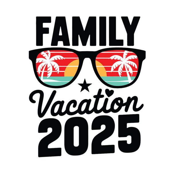 Family Vacation with Sunglasses Thumbnail