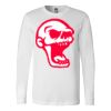 Premium Soft Cotton Long Sleeve Tee - Full Color Printing Thumbnail