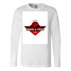 Premium Soft Cotton Long Sleeve Tee - Full Color Printing Thumbnail