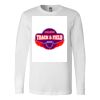 Premium Soft Cotton Long Sleeve Tee - Full Color Printing Thumbnail
