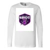 Premium Soft Cotton Long Sleeve Tee - Full Color Printing Thumbnail