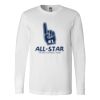 Premium Soft Cotton Long Sleeve Tee - Full Color Printing Thumbnail