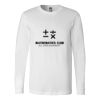Premium Soft Cotton Long Sleeve Tee - Full Color Printing Thumbnail