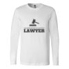 Premium Soft Cotton Long Sleeve Tee - Full Color Printing Thumbnail