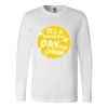 Premium Soft Cotton Long Sleeve Tee - Full Color Printing Thumbnail