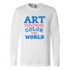 Premium Soft Cotton Long Sleeve Tee - Full Color Printing Thumbnail