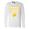 Premium Soft Cotton Long Sleeve Tee - Full Color Printing Thumbnail