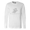 Premium Soft Cotton Long Sleeve Tee - Full Color Printing Thumbnail