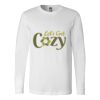 Premium Soft Cotton Long Sleeve Tee - Full Color Printing Thumbnail