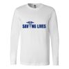 Premium Soft Cotton Long Sleeve Tee - Full Color Printing Thumbnail