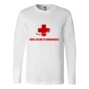 Premium Soft Cotton Long Sleeve Tee - Full Color Printing Thumbnail