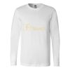 Premium Soft Cotton Long Sleeve Tee - Full Color Printing Thumbnail