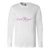 Premium Soft Cotton Long Sleeve Tee - Full Color Printing Thumbnail