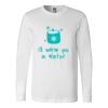 Premium Soft Cotton Long Sleeve Tee - Full Color Printing Thumbnail