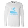 Premium Soft Cotton Long Sleeve Tee - Full Color Printing Thumbnail