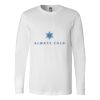 Premium Soft Cotton Long Sleeve Tee - Full Color Printing Thumbnail